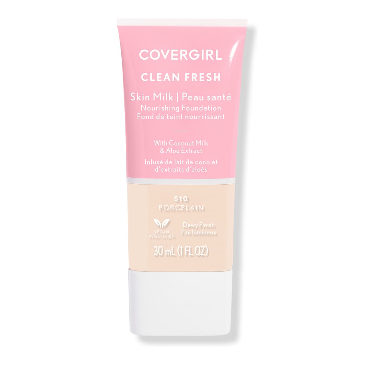 Clean Fresh Skin Milk Foundation, Porcelain 510