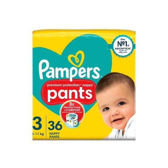 Premium Protection Nappy Pants Size 3