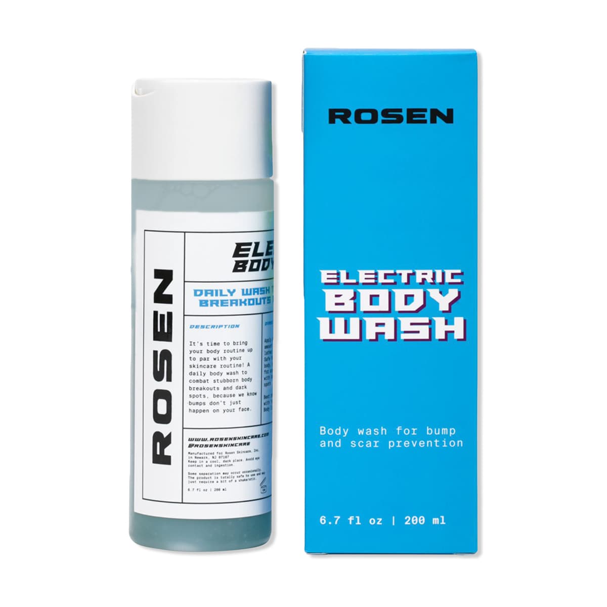Electric Body Wash for Body Acne and Scars