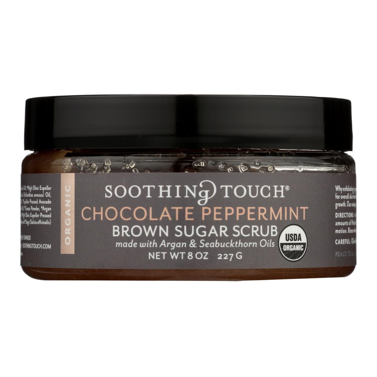 Chocolate Peppermint Organic Brown Sugar Scrub