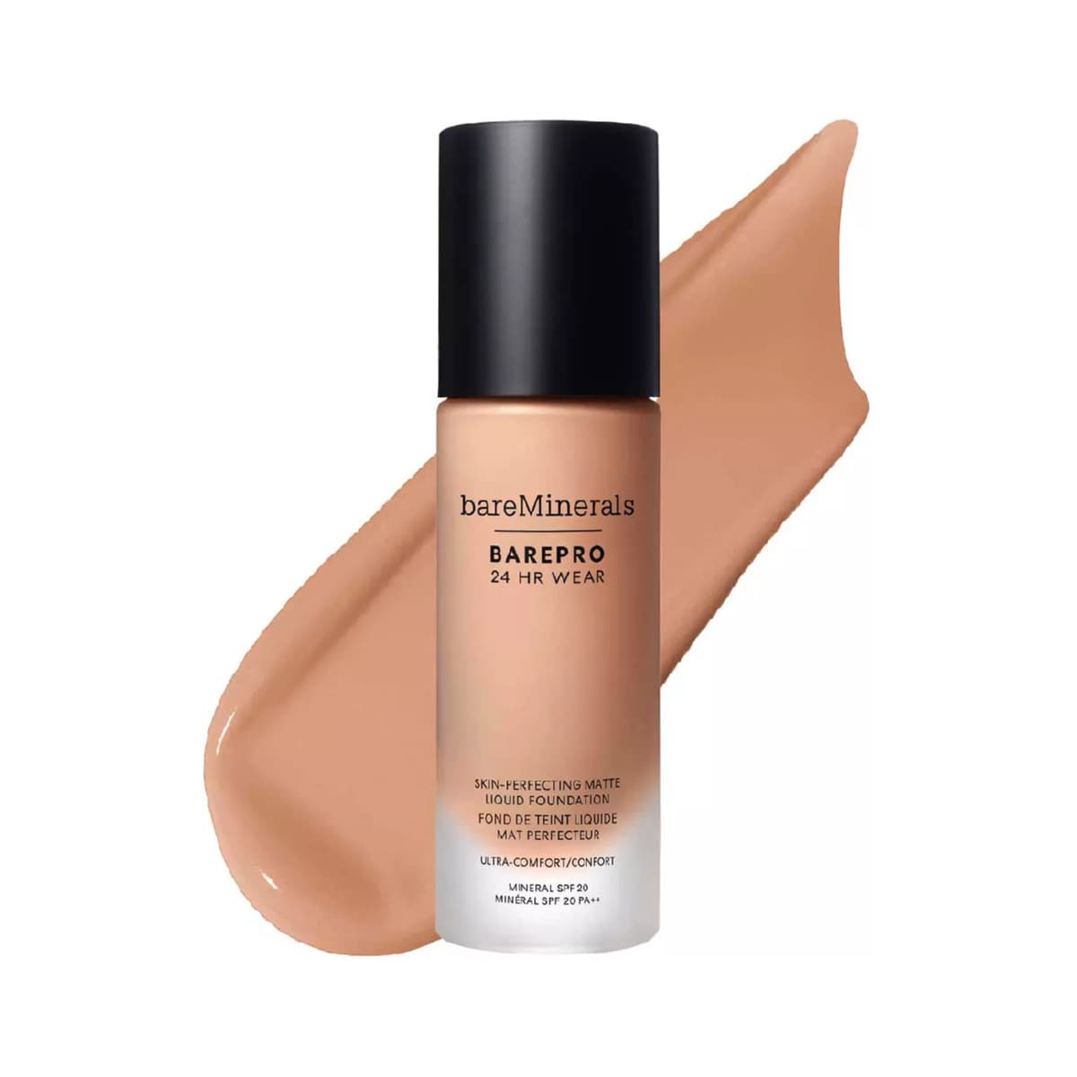 Barepro 24hr Matte Comfort Liquid Foundation Mineral SPF20, Light 25 Cool
