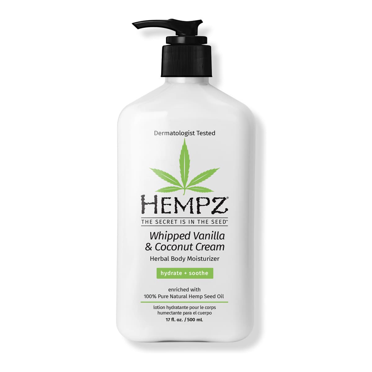 Whipped Vanilla & Coconut Cream Herbal Body Moisturizer