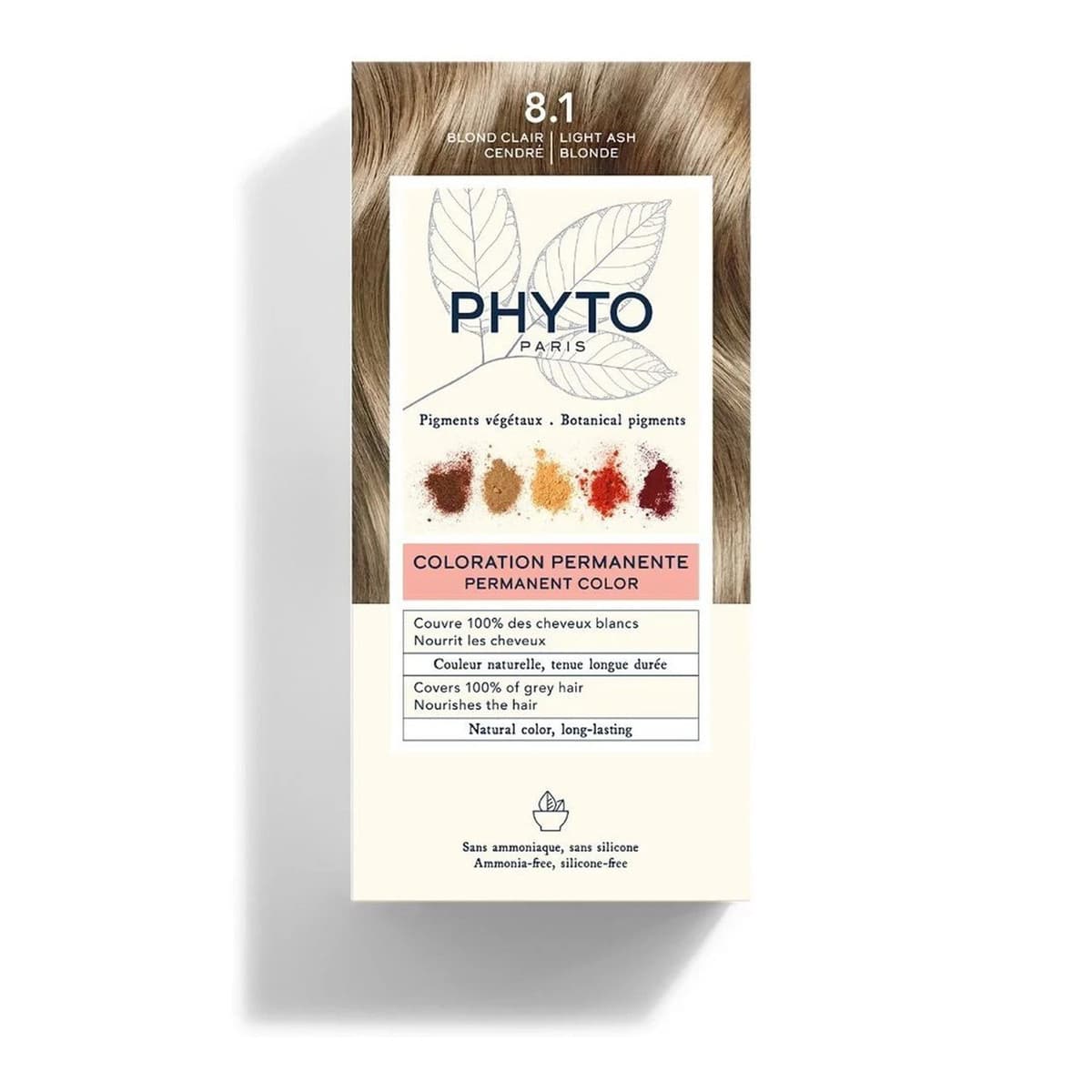 Permanent Color Shade 8.1 Light Ash Blonde