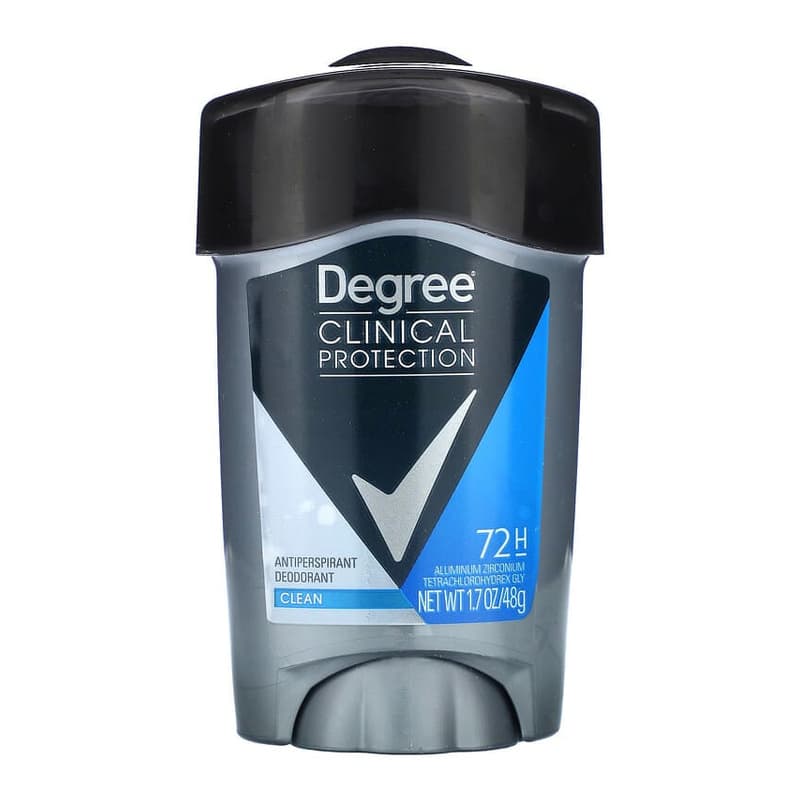 Men, Clinical Protection, Antiperspirant Deodorant, Soft Solid, Clean