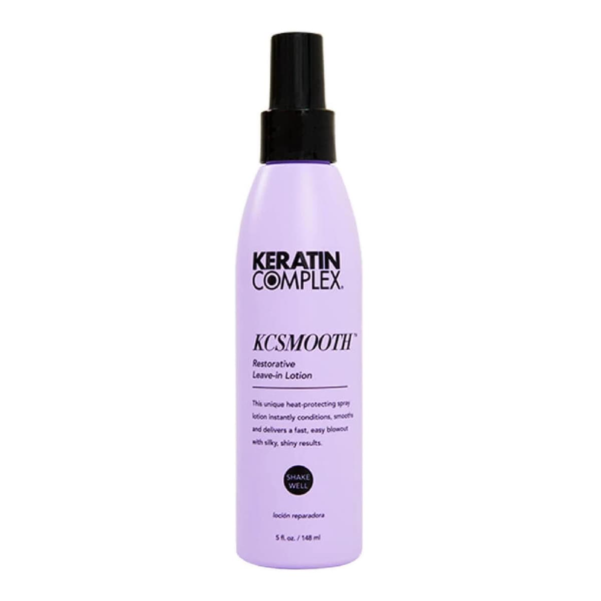 KCSMOOTH Restorative Leave-In Lotion Unique Heat-Protecting Spray that Instantly Conditions & Smoothes