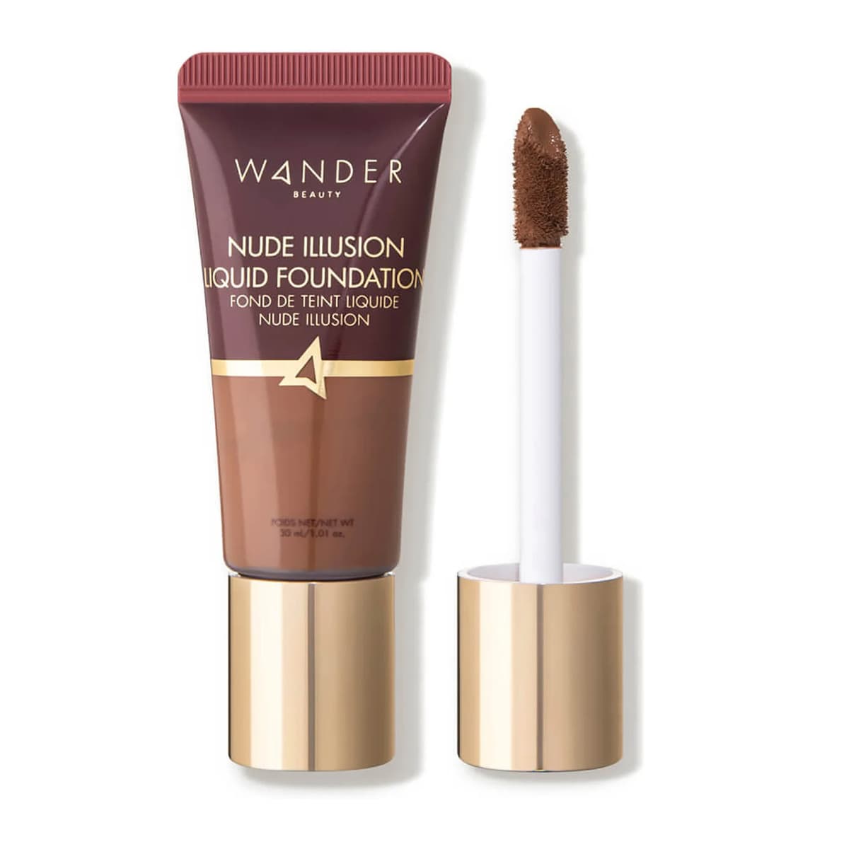 Nude Illusion Liquid Foundation, Deep