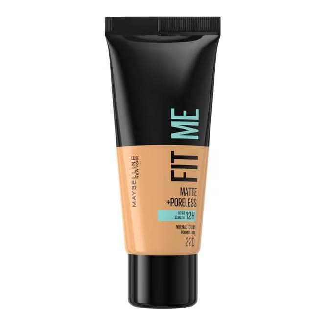 Fit Me Matte & Poreless Foundation 220 Nat Beige