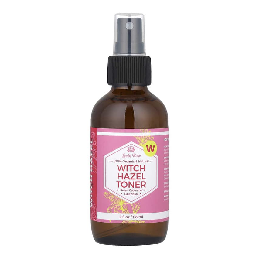 100% Organic & Natural, Witch Hazel Toner