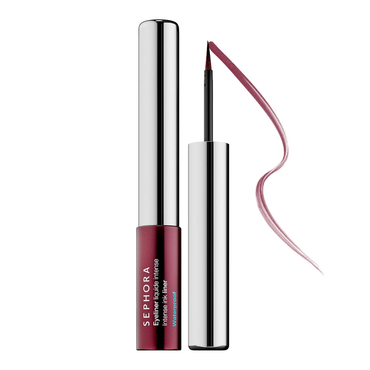 Intense Felt-Tip Liquid Waterproof Eyeliner, #10 Metallic Rich Plum
