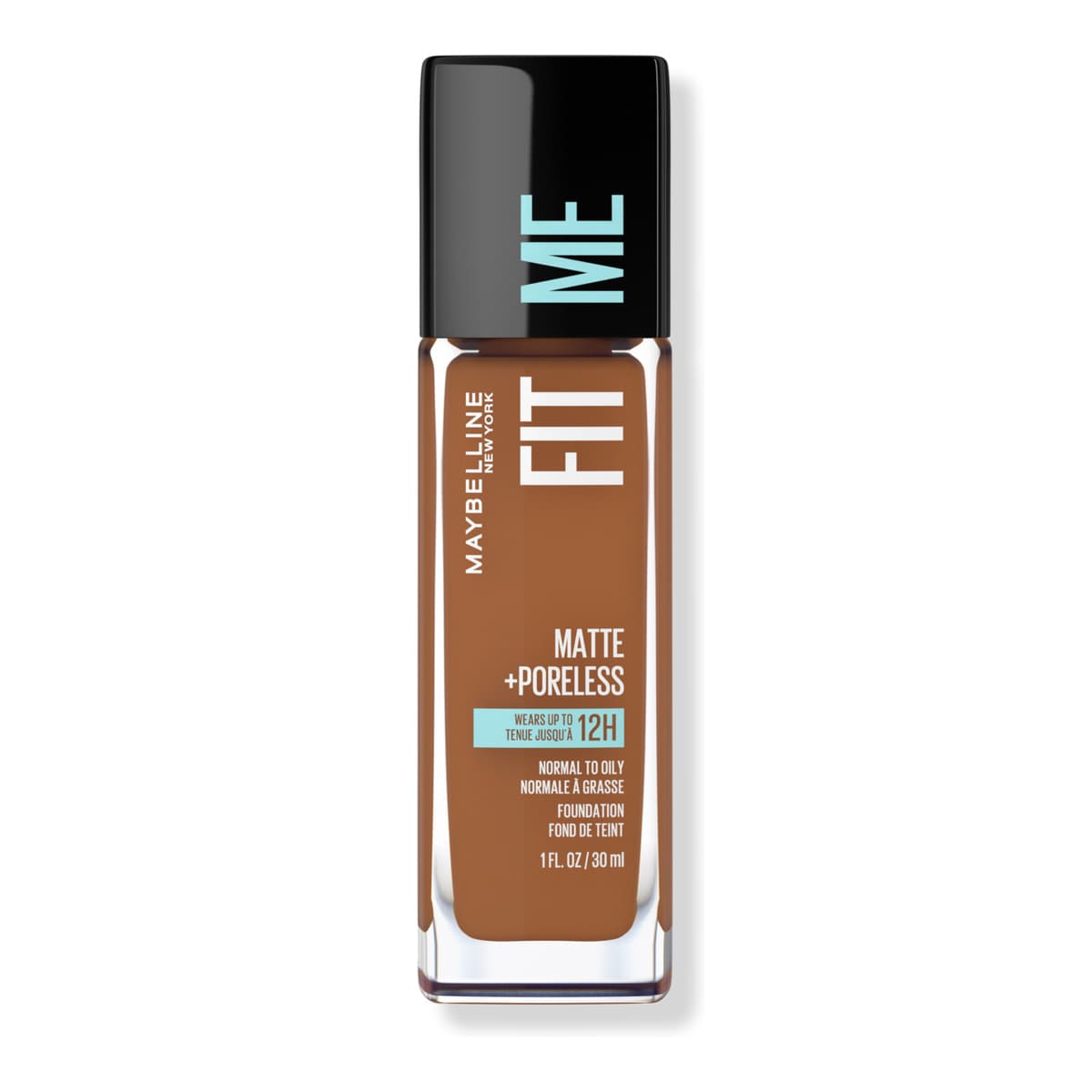 Fit Me Matte + Poreless Liquid Foundation, Mocha 360