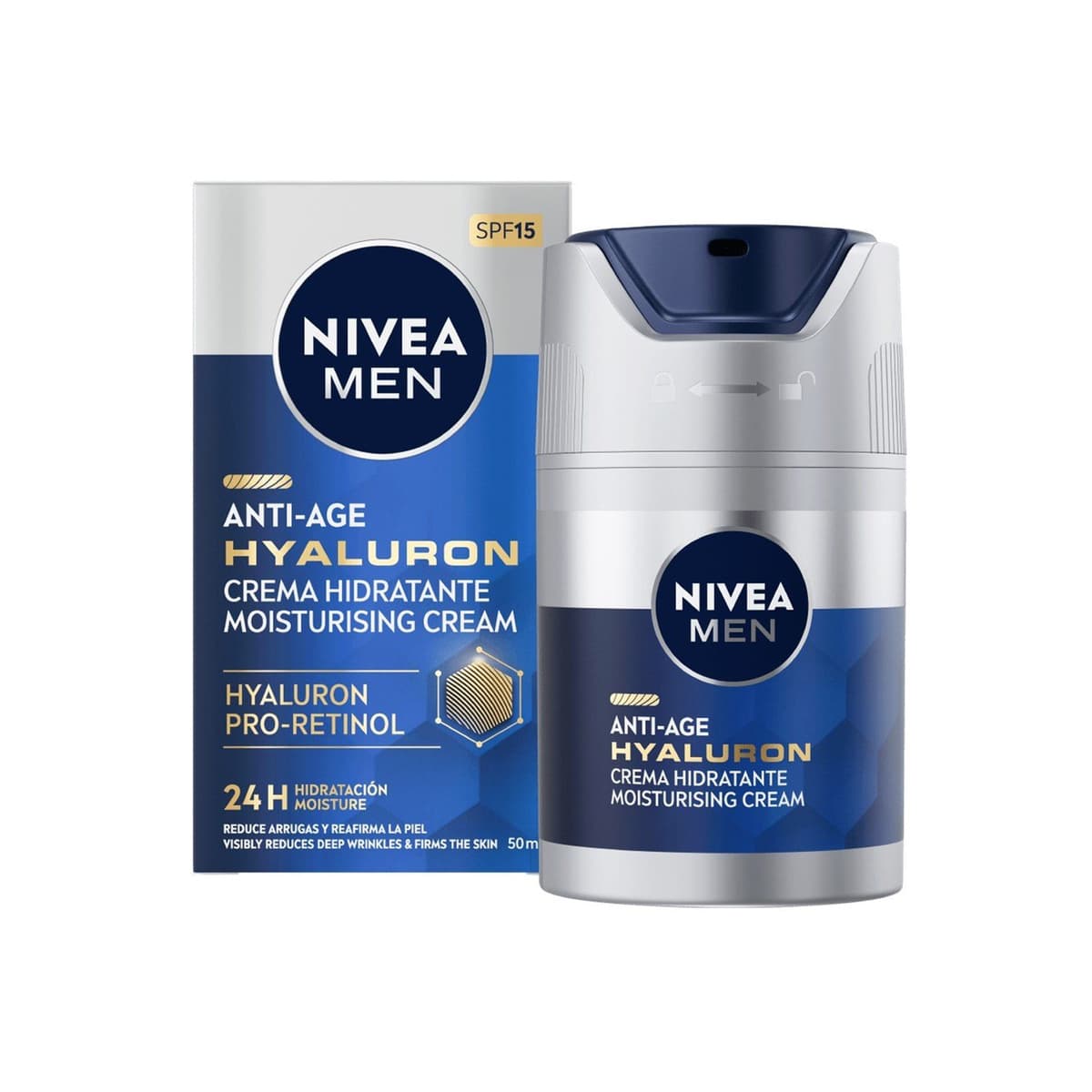 Men Anti-Age Hyaluron Moisturizing Cream