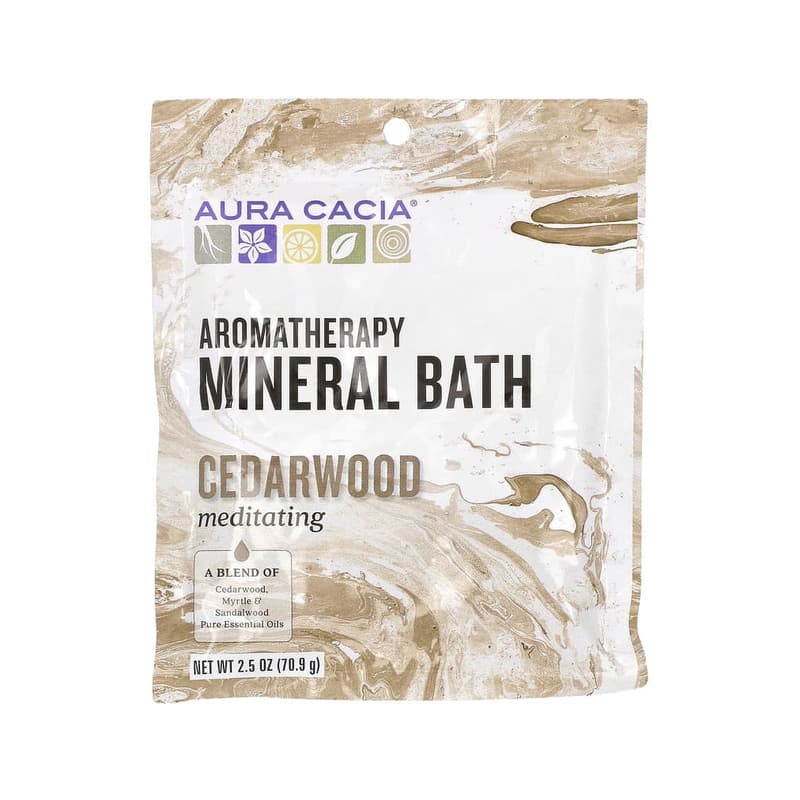 Aromatherapy Mineral Bath, Cedarwood