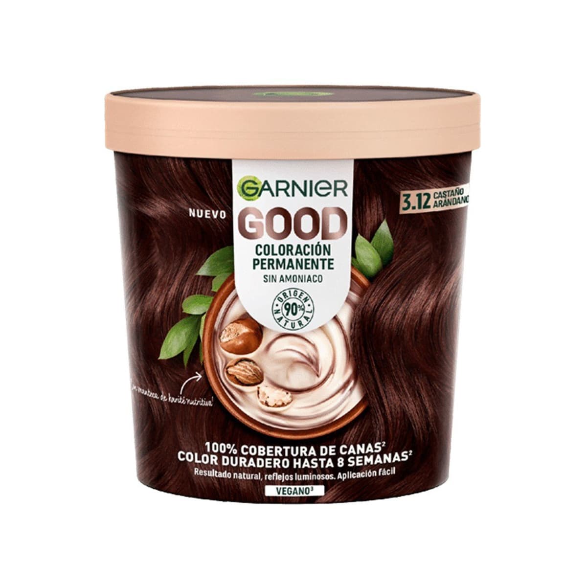 Good Permanent Hair Dye 3.12 Blackberry Brown