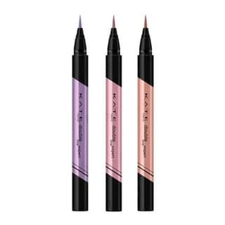 Kate Double Line Expert Eyeliner Complexion Shade Color, PU-1 Ultra-Thin Purple