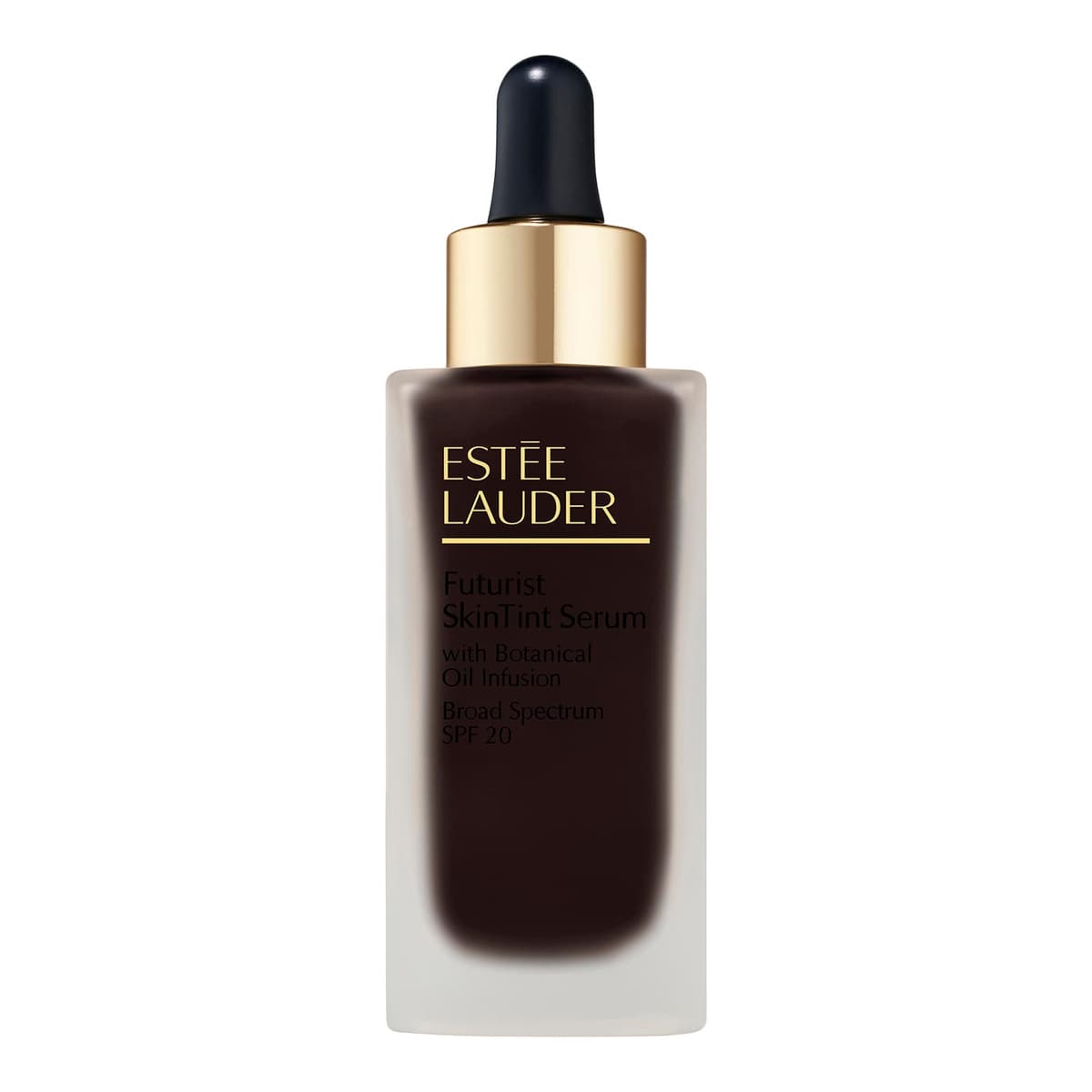 Futurist Skin Tint Serum Foundation SPF 20 with Glycerin, 9N1 Ebony