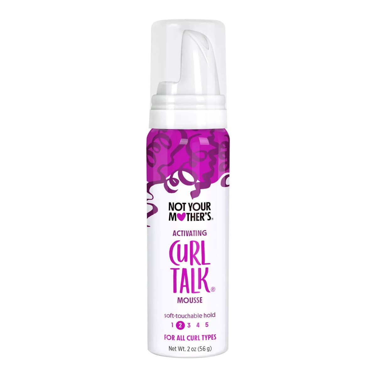 Mini Curl Talk Activating Mousse - Lightweight Hold for Curly Hair