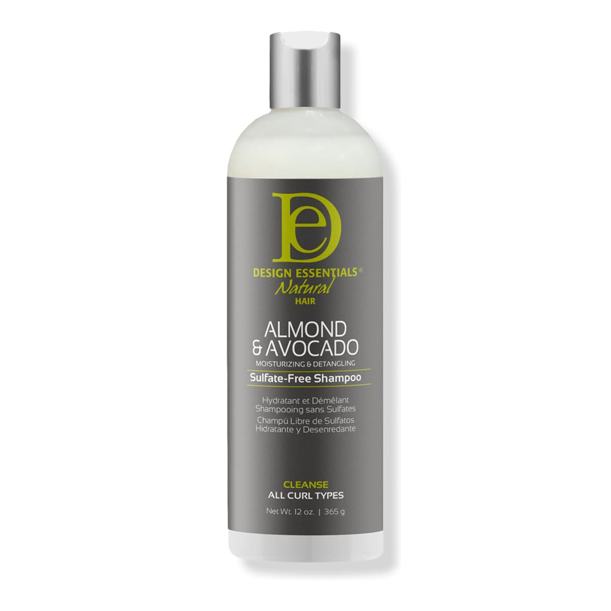 Almond & Avocado Moisturizing & Detangling Sulfate-Free Shampoo