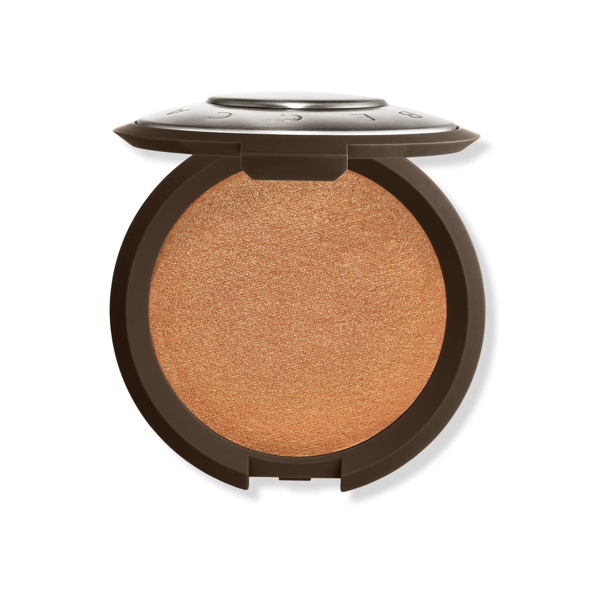 X BECCA Shimmering Skin Perfector Pressed Highlighter, Chocolate Geode