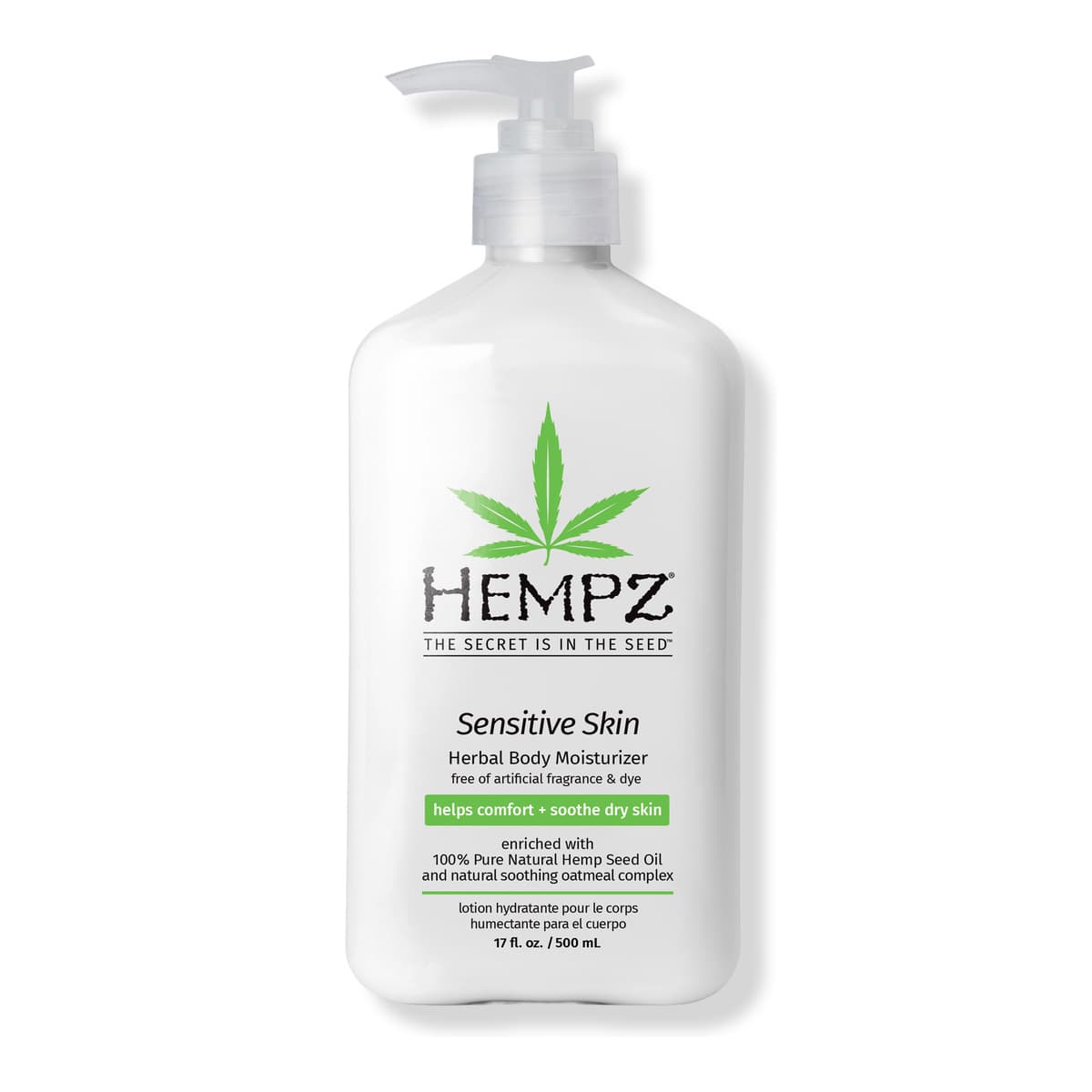 Sensitive Skin Herbal Body Moisturizer