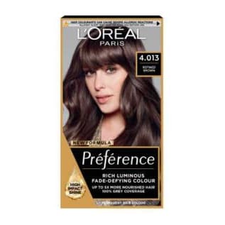 L’Oréal Paris Preference Permanent Hair Dye, Luminous Colour, Refined Brown 4.013