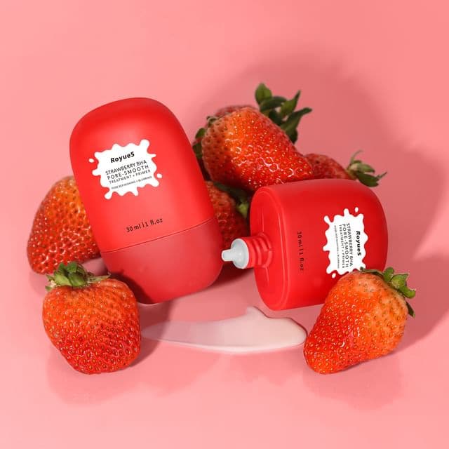 Strawberry BHA Pore Smoothing Primer