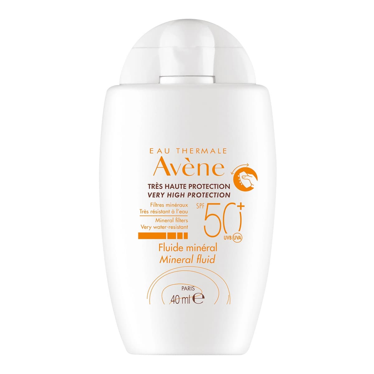Very High Protection Mineral Fluid SPF50+ Sun Cream for Intolerant Skin