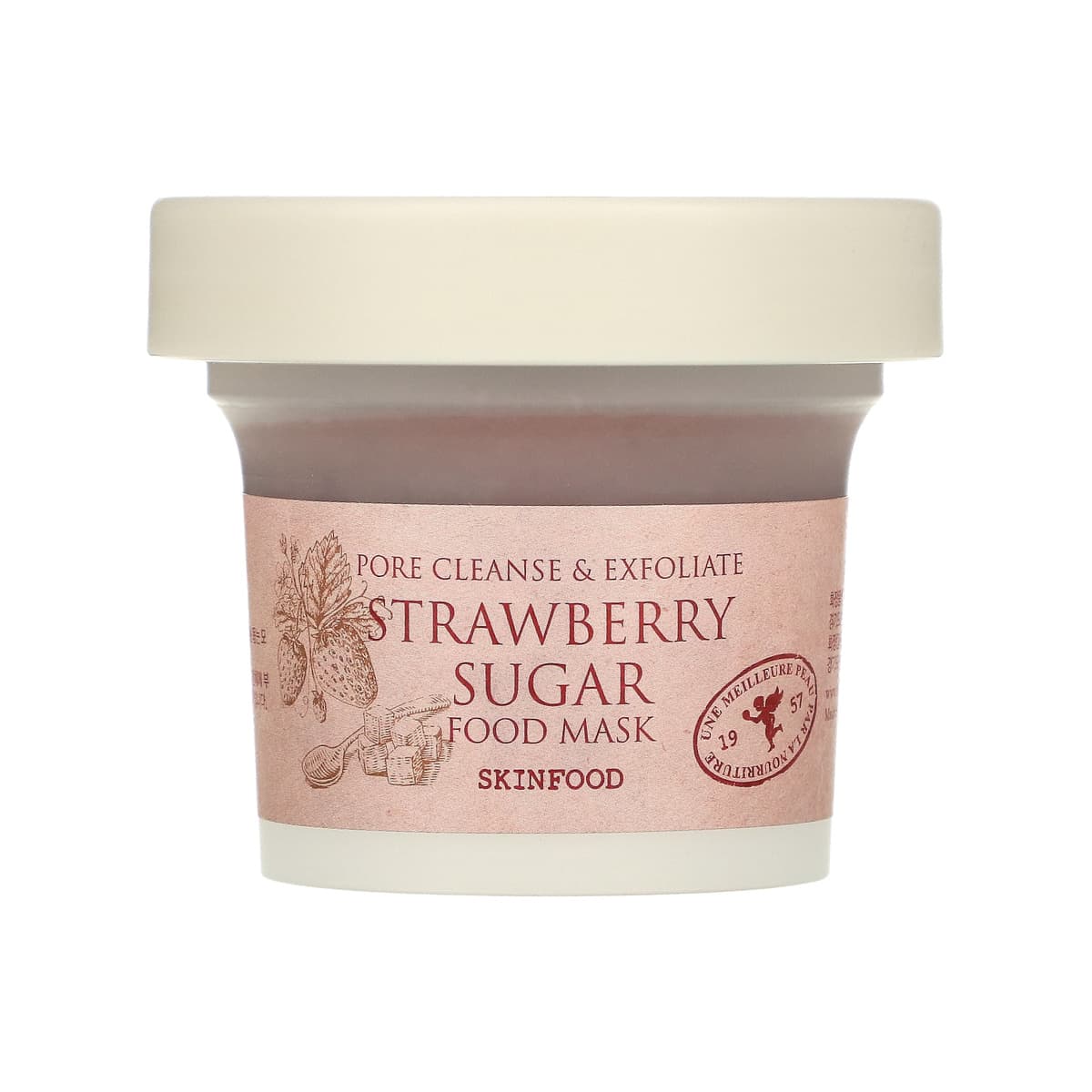 Strawberry Sugar Food Mask