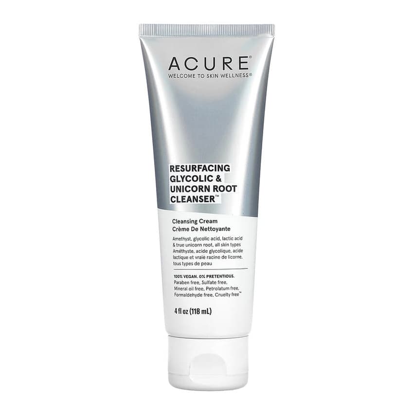 Resurfacing, Glycolic & Unicorn Root Cleanser