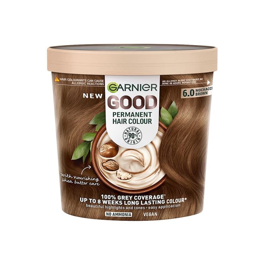 Permanent Hair Dye Mochaccino Brown 6.0