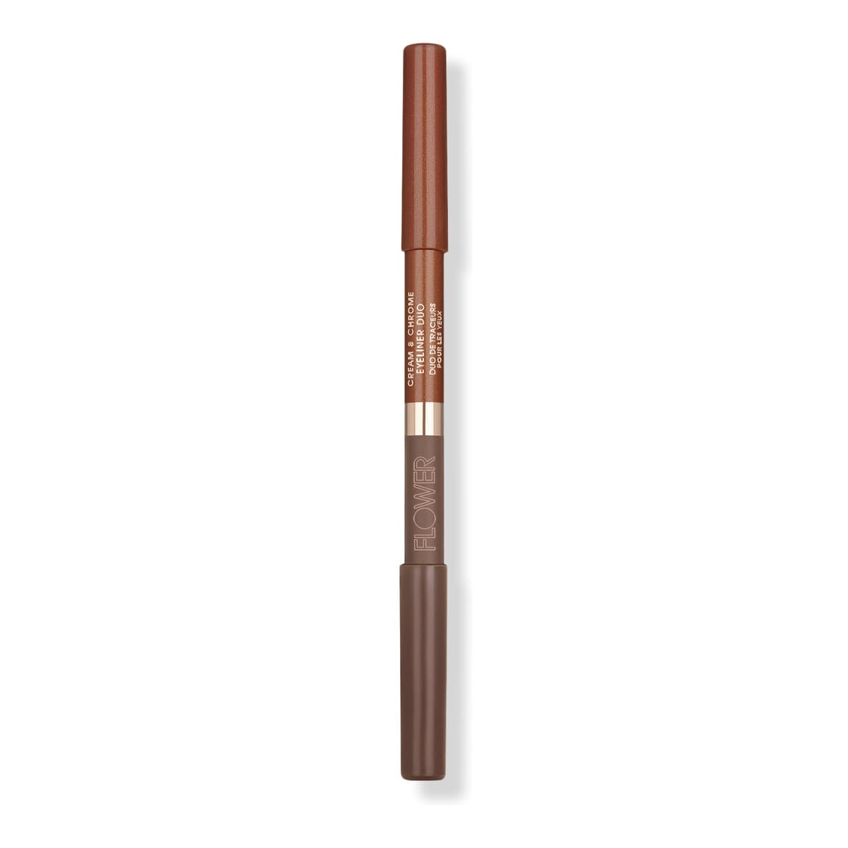 Cream & Chrome Eyeliner Duo, Cocoa/Copper