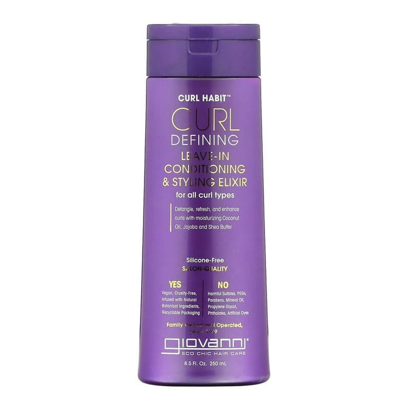 Curl Habit, Curl Defining Leave-In Conditioning & Styling Elixir, For All Curl Types