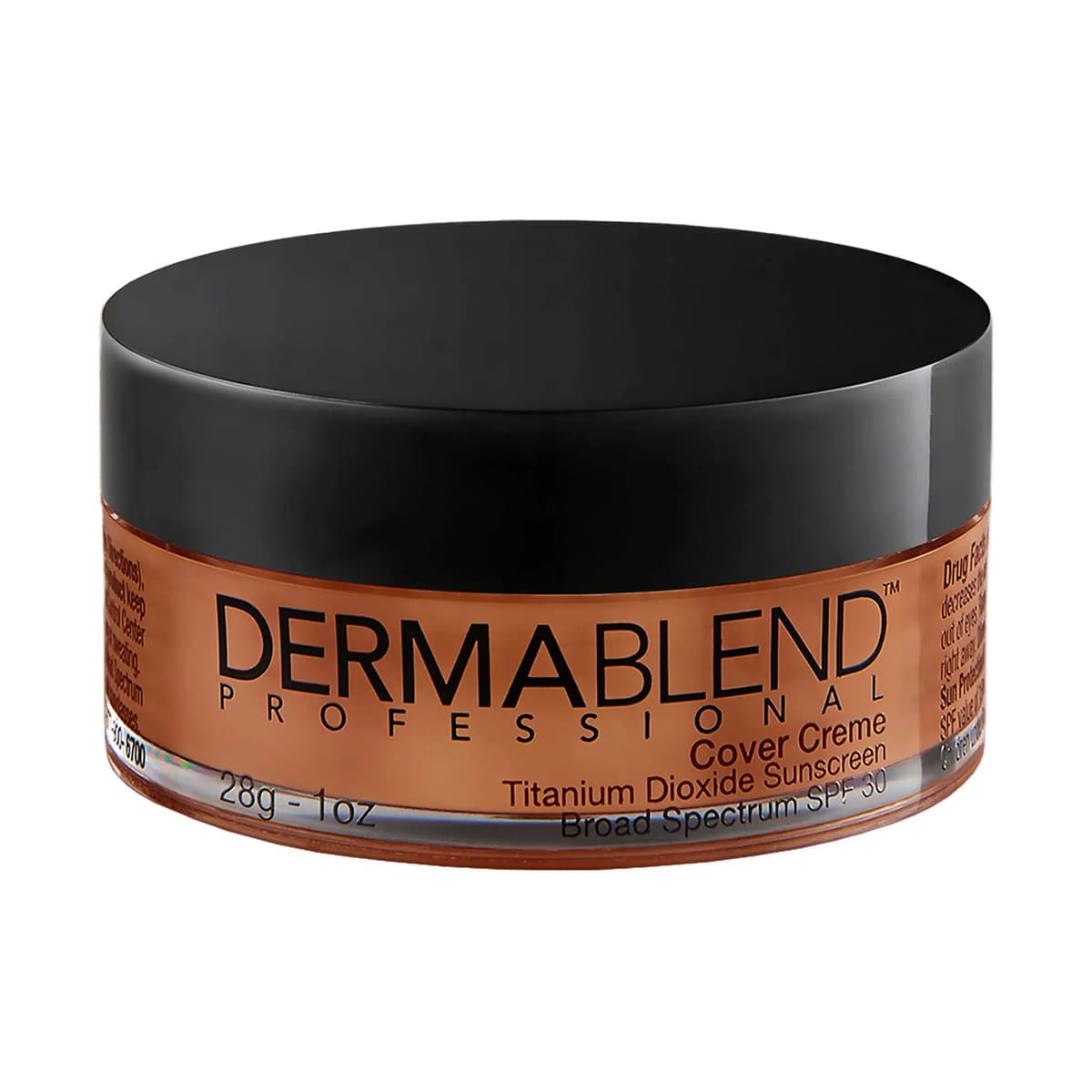Cover Creme Full Coverage Foundation with SPF 30, #65 Warm - Golden Bronze