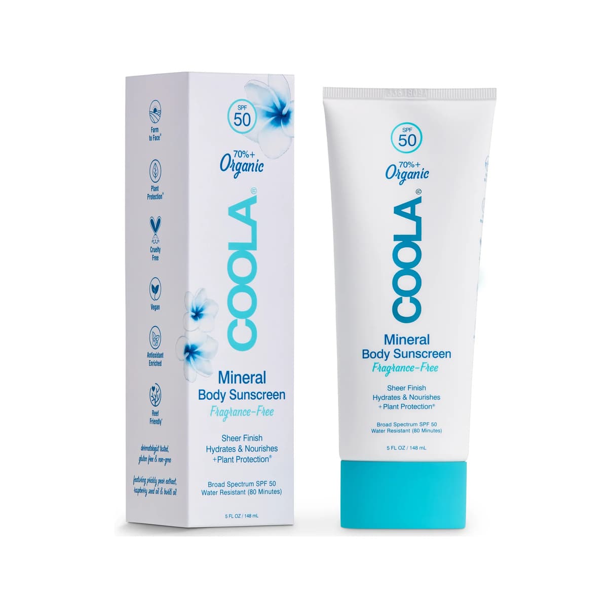 Mineral Body Sunscreen Lotion SPF 50 - Fragrance-Free