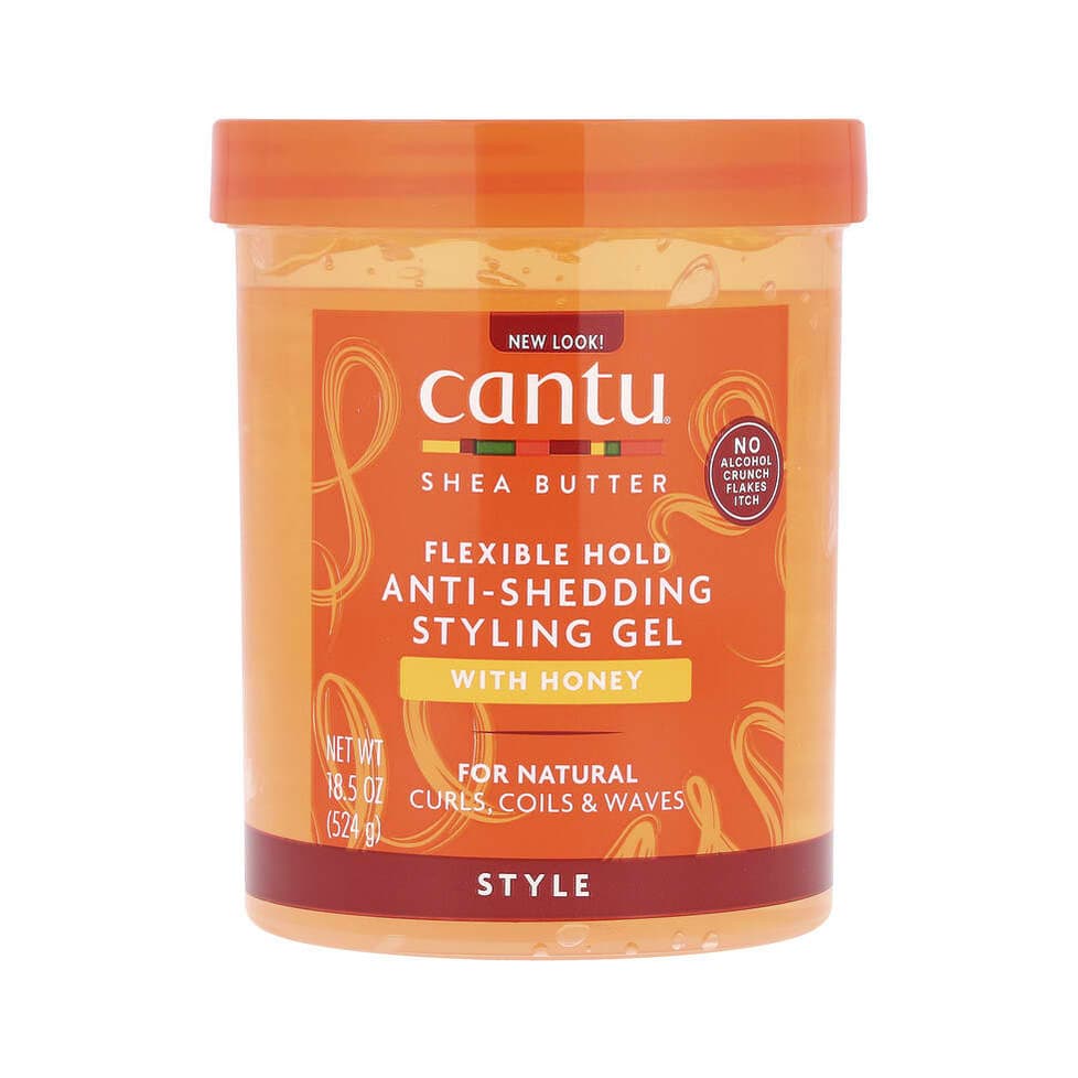Shea Butter, Anti-Shedding Styling Gel With Honey, Flexible Hold