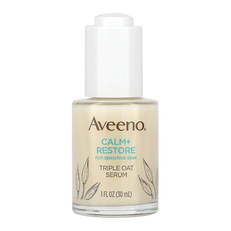 Calm + Restore, For Sensitive Skin, Triple Oat Serum
