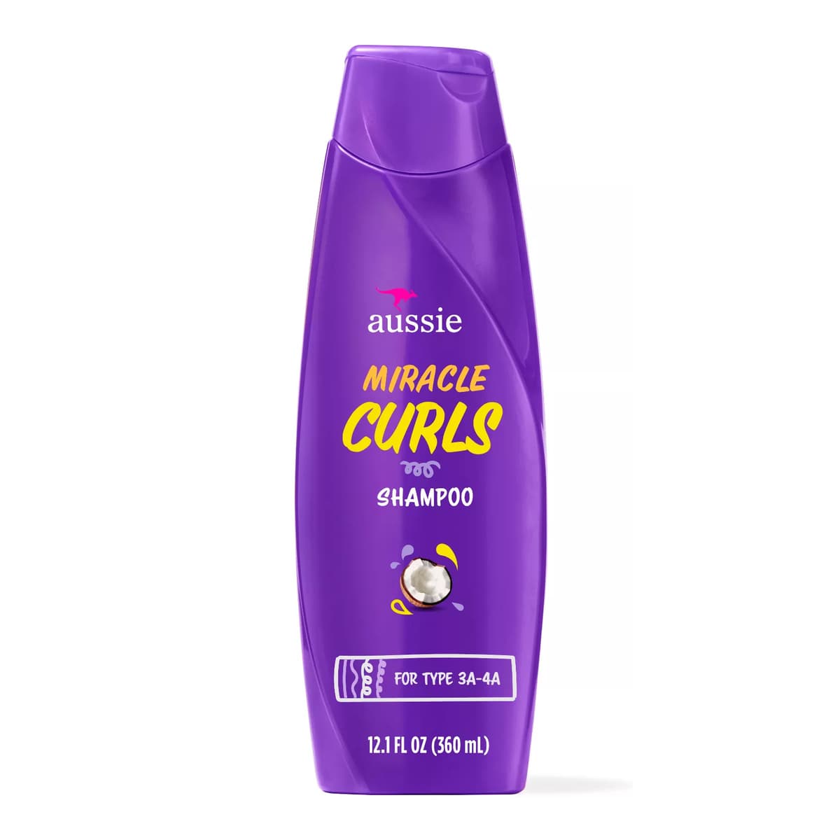 Paraben-Free Miracle Curls Shampoo with Coconut & Jojoba Oil For Curly Hair