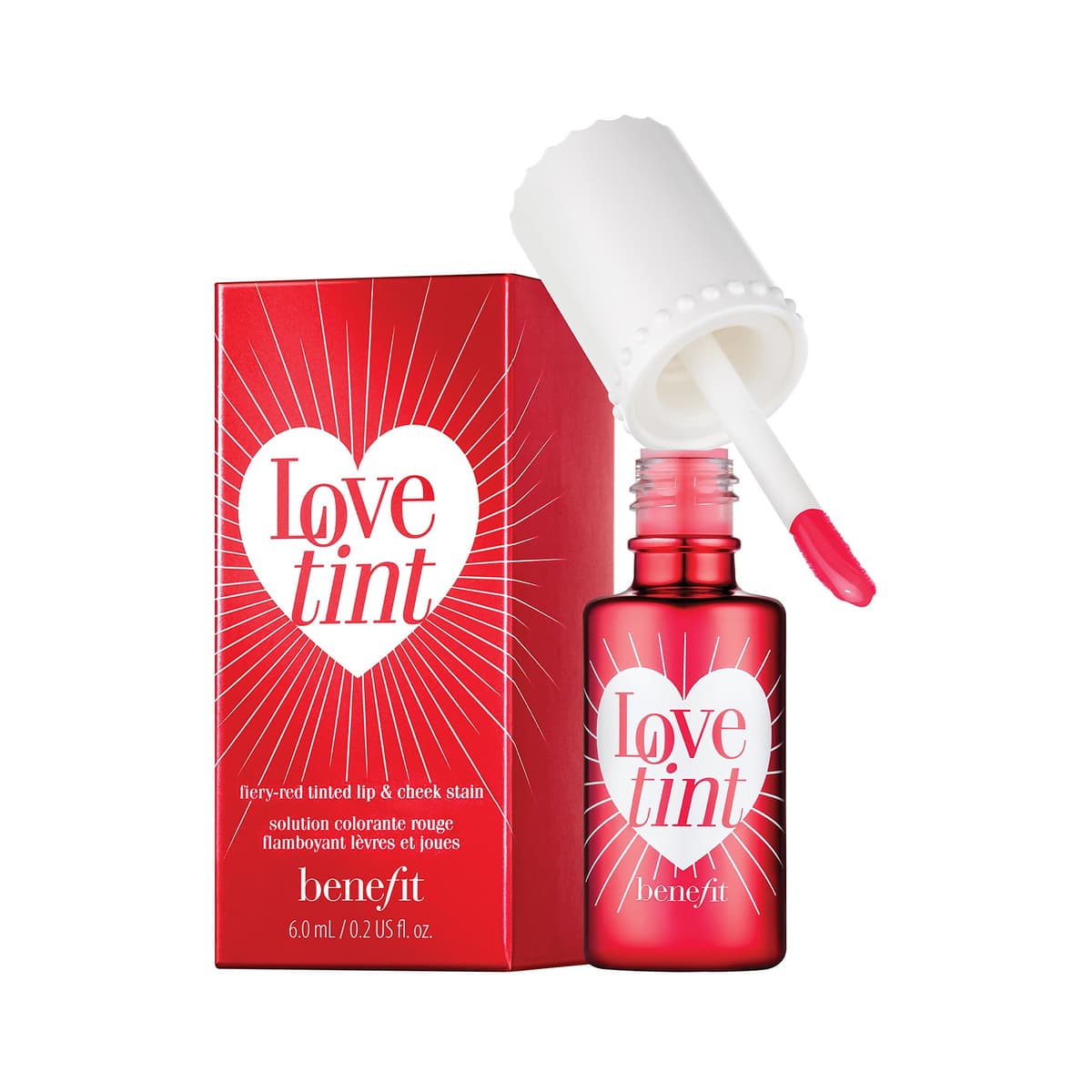 Love Tint Fiery Red Tinted Lip & Cheek Stain