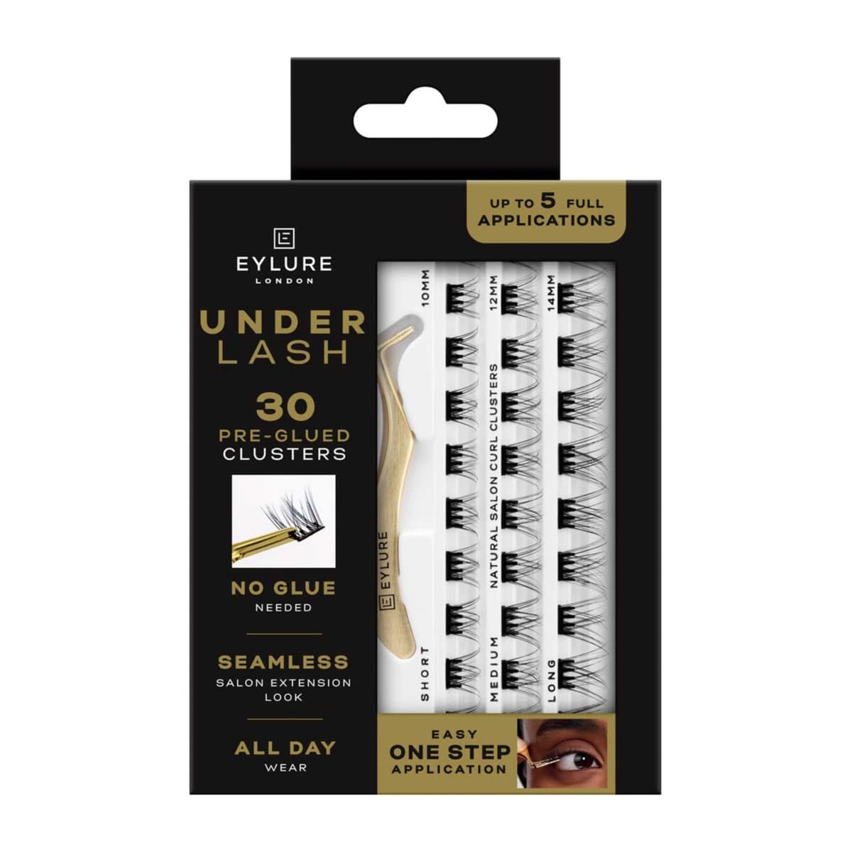 EYL Underlash Pre-Glued - Natural Salon Curl Clusters