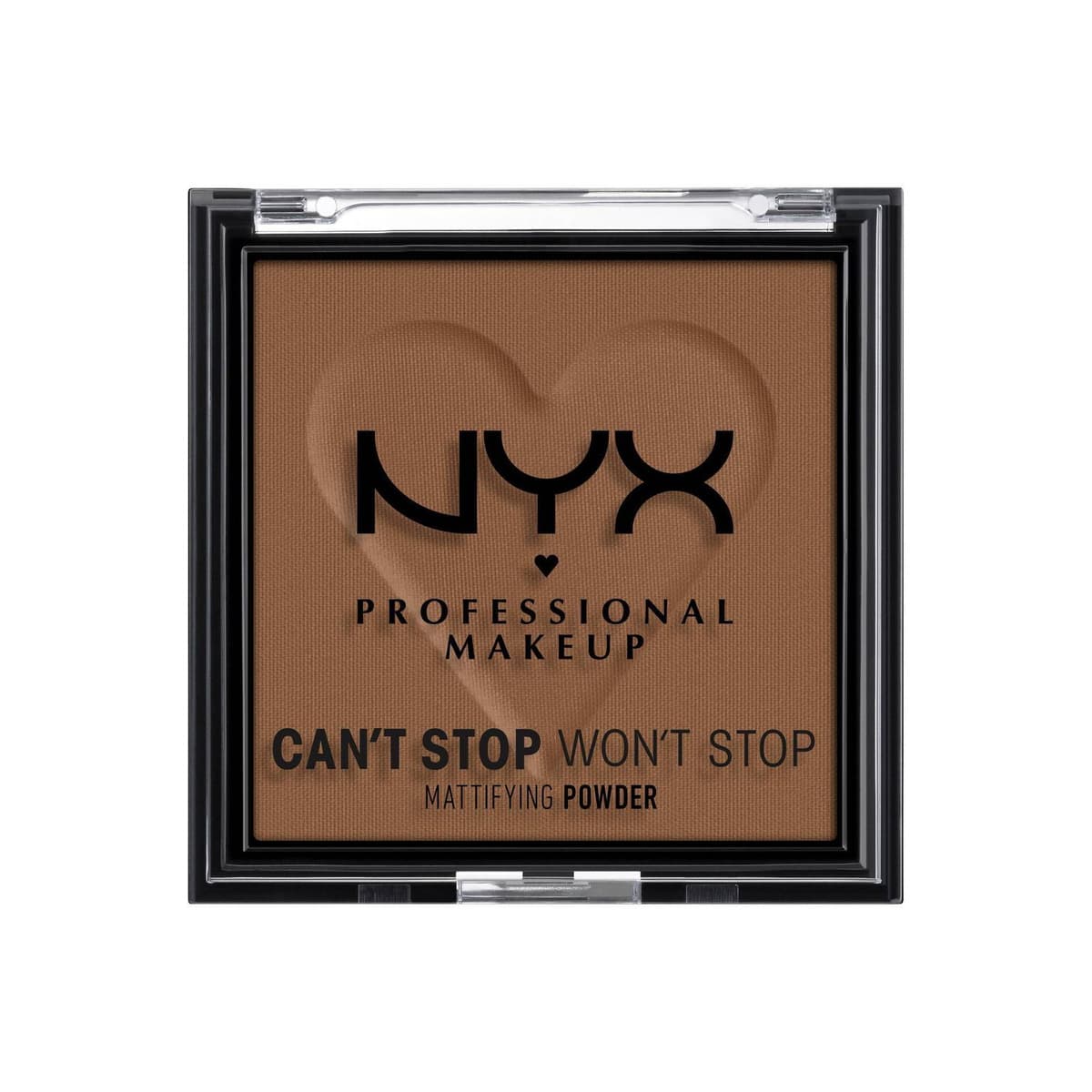 Can't Stop Won't Stop Mattifying Pressed Powder - 09 Deep