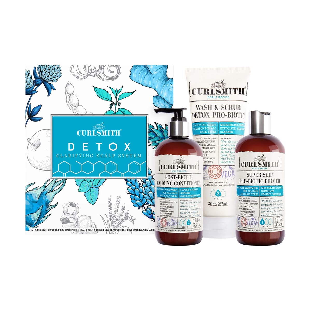 Clarifying Detox Microbiome Scalp Hair Set