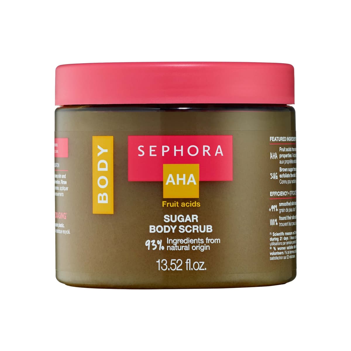 Sugar Body Scrub with AHA