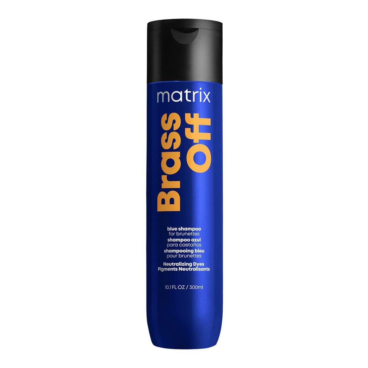 Total Results Brass Off Brunette Neutralising Blue Shampoo for Lightened Brunette Hair