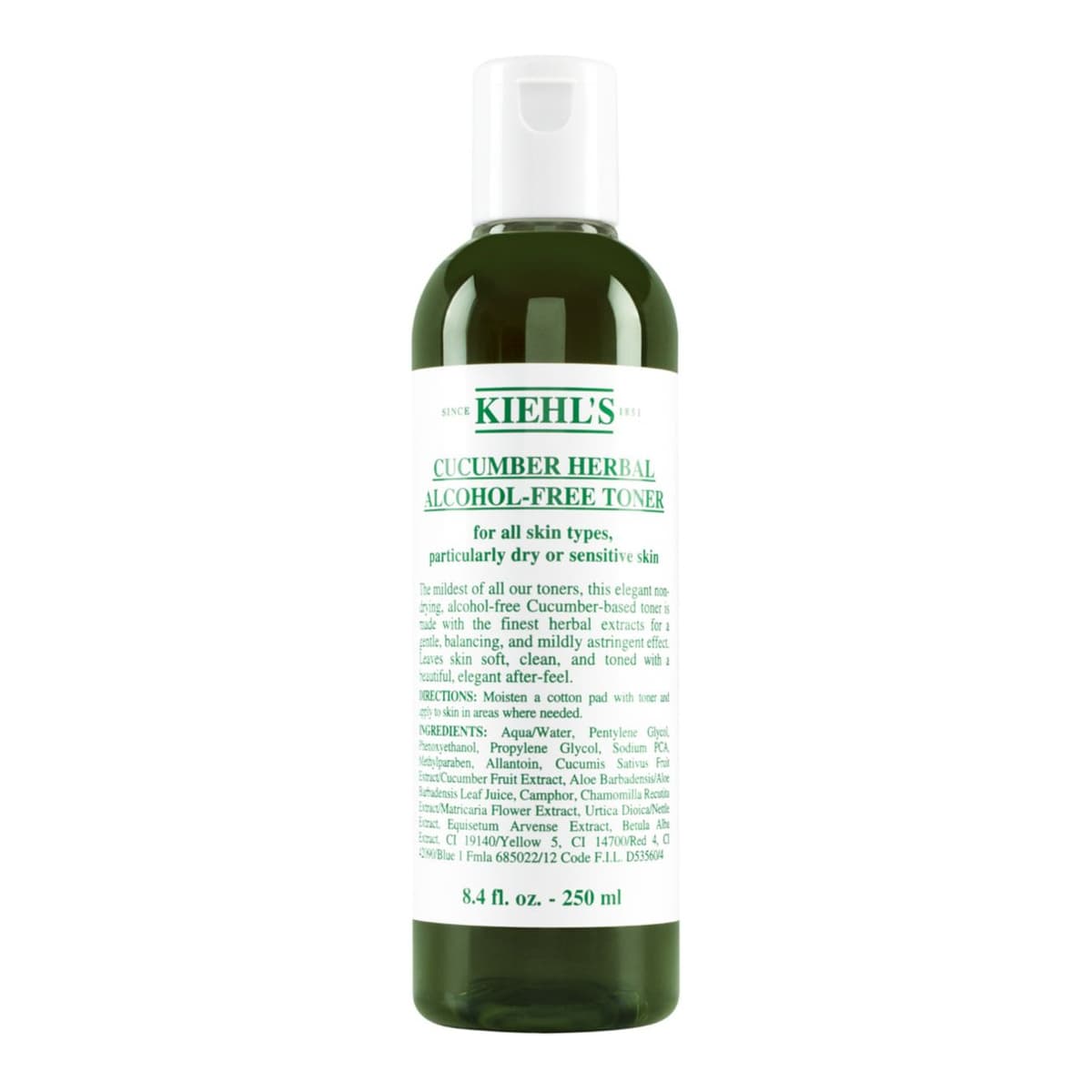 Cucumber Herbal Alcohol-Free Toner