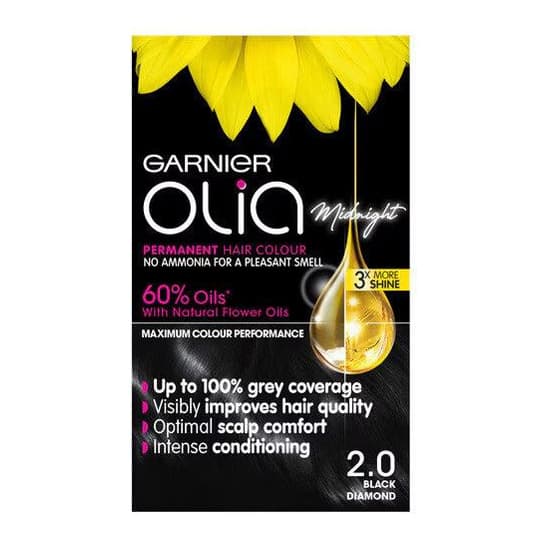 2.0 Black Diamond Permanent Hair Dye