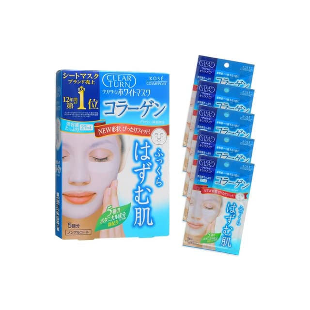 Clear Turn White Mask, Collagen