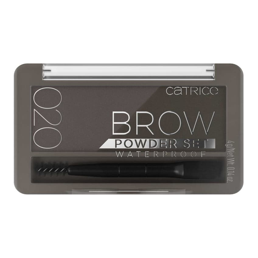 Brow Powder Set Waterproof 020 Ash Brown