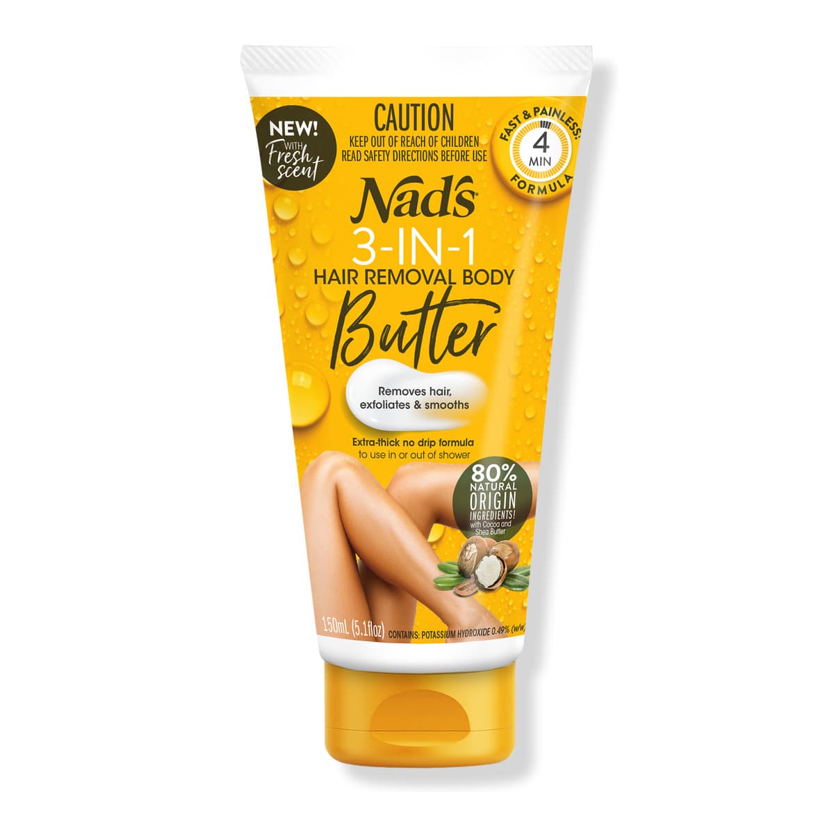 3-In-1 Body Butter Hair Removal Cream