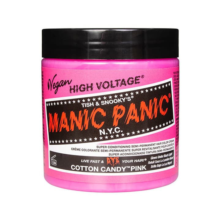 High Voltage Hair Dye Cotton Candy Pink
