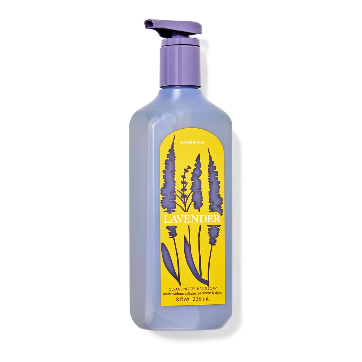 White Barn, Lavender, Cleansing Gel Hand Soap