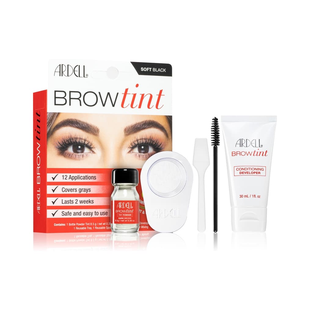 Brow Tint, Soft Black